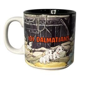 Vintage Disney's "101‎ Dalmations" Coffee Tea Mug Made in Japan